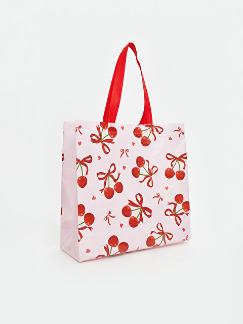 LCW JOY Fiyonk Baskılı Kadın Alışveriş Çantası