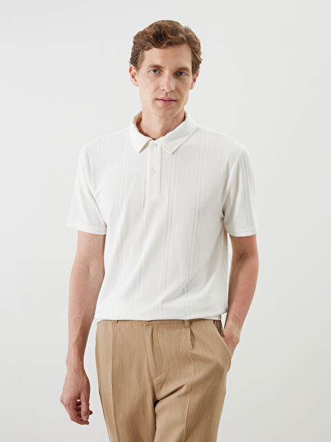 LCWAIKIKI Classic Polo Yaka Erkek Tişört - S5RO45Z8-R9J