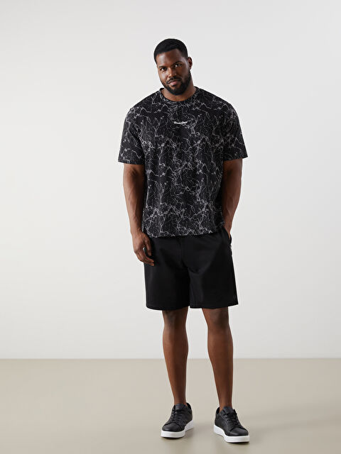 XSIDE ACTIVE Büyük Beden Standart Kalıp Erkek Spor Şort - S5RP35Z8-CVL