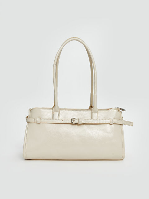 LCW ACCESSORIES Deri Görünümlü Kadın Baget Çanta - W5JG09Z8-EEW