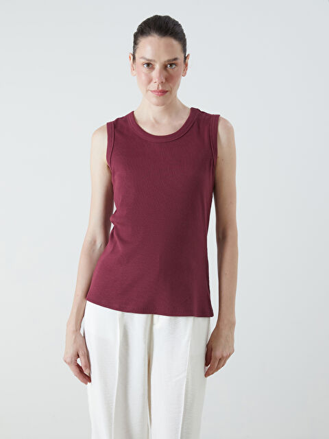 LCW Grace Bisiklet Yaka Kadın Atlet - S5RR02Z8-HQV