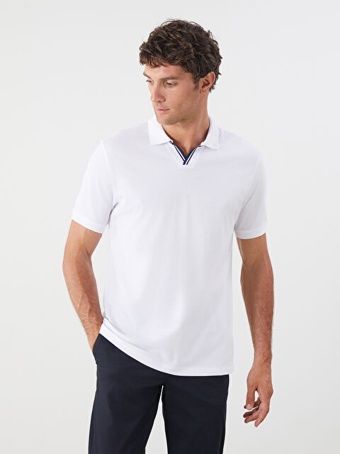 LCWAIKIKI Classic Polo Yaka Pike Erkek Tişört - S5RR23Z8-Q6K