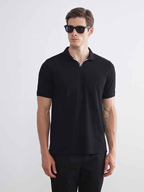 LCWAIKIKI Classic Polo Yaka Pike Erkek Tişört - S5RR23Z8-CVL