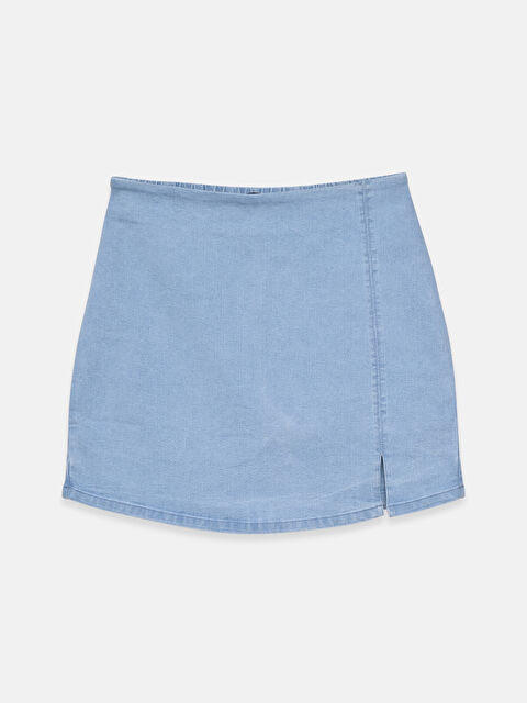 LCW Comfort Джинсова Спідниця-Шорти Жіноча Стандартного Крою