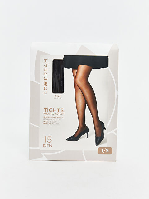 LCW DREAM 15 Denye Parlak Kadın Külotlu Çorap - S5RS17Z8-J0F