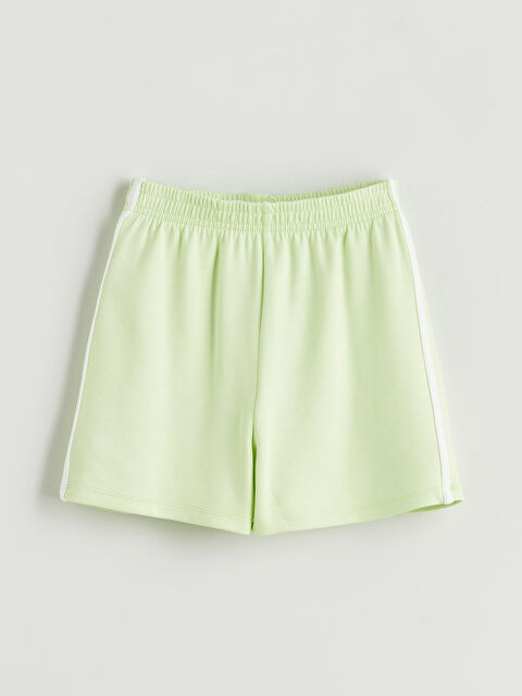 LCW Kids Basic Beli Lastikli Kız Çocuk Şort - S5RS79Z4-FYA