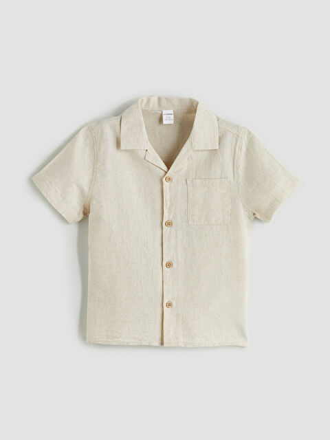 LCW Kids Resort Yaka Basic Erkek Çocuk Gömlek - S5RT38Z1-V9H