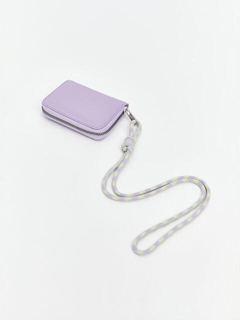 LCW ACCESSORIES Askılı Deri Görünümlü Kadın Cüzdan - S5RU01Z8-ZWX