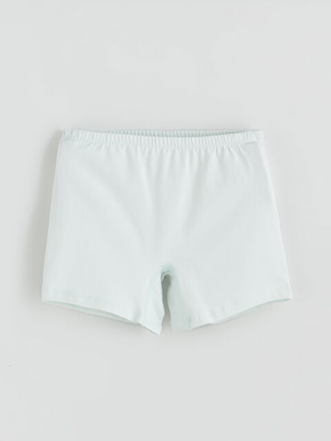 LCW Kids Beli Lastikli Basic Kız Çocuk Boxer - S5RV34Z4-FV3