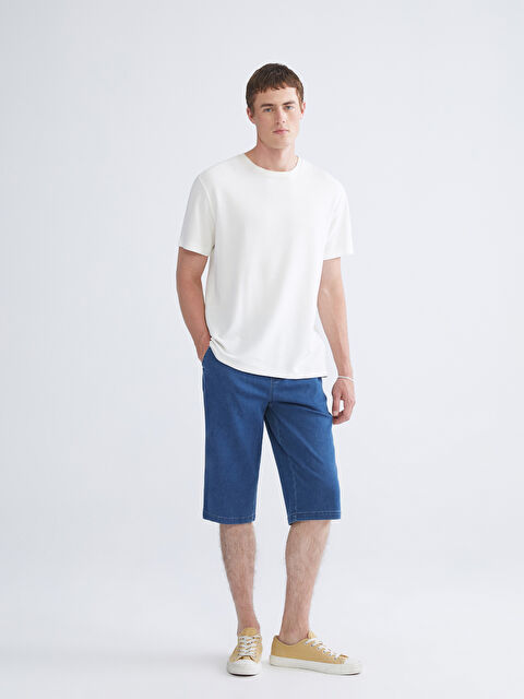 LCW Jeans Rahat Kalıp Erkek Jean Şort - S5RV58Z8-H45