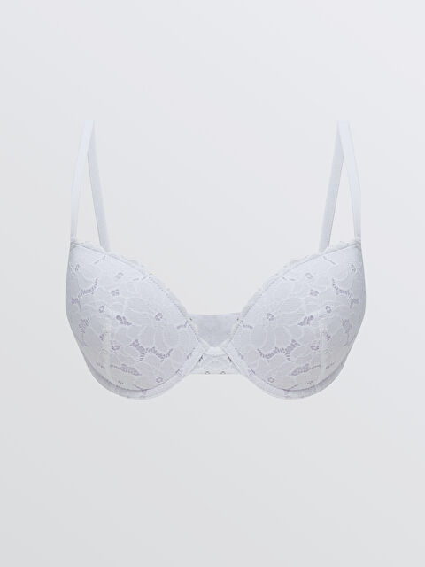 LCW DREAM Balenli Dolgusuz Dantelli Tişört Sütyen - S5RV66Z8-FFB