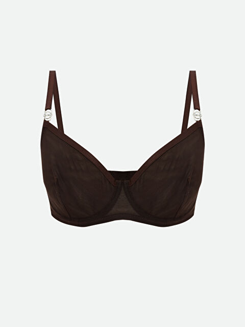 LCW DREAM Balenli Dolgusuz Düz Fantezi Tişört Sütyen - S5RV96Z8-HMZ