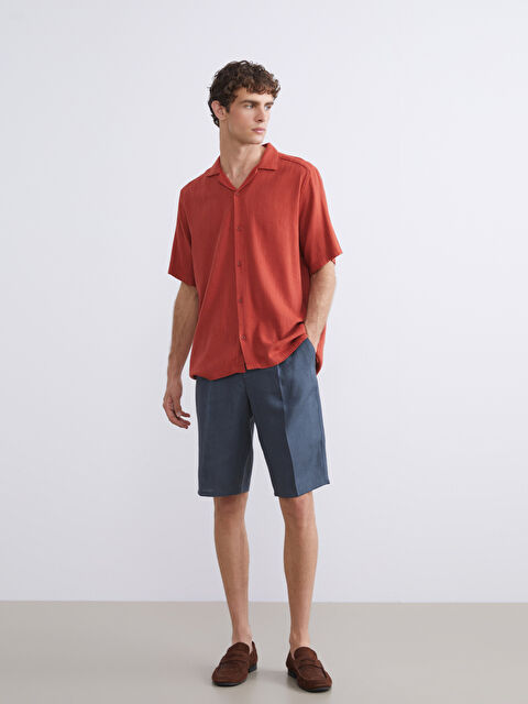 SOUTHBLUE Rahat Kalıp Poplin Erkek Şort - S5RY92Z8-HFP