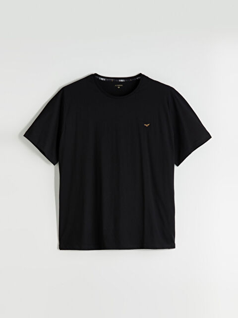 LC WAIKIKI Bisiklet Yaka Kısa Kollu Erkek Pijama Üst - S5S023Z8-CVL