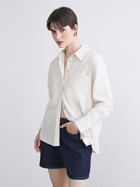 Soulife Poplin Kadın Gömlek - S5S206Z8-HZZ