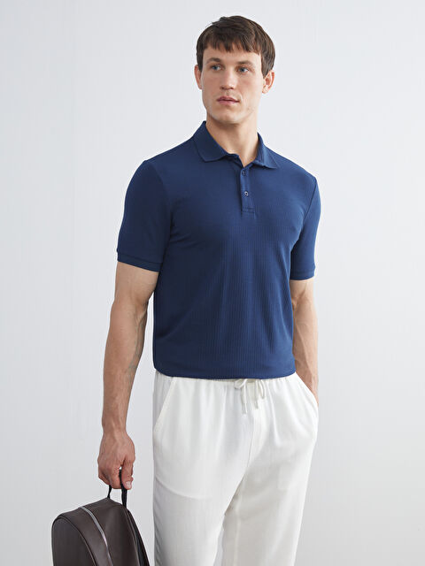 LCW Vision Polo Yaka Erkek Tişört - S5S211Z8-HRC