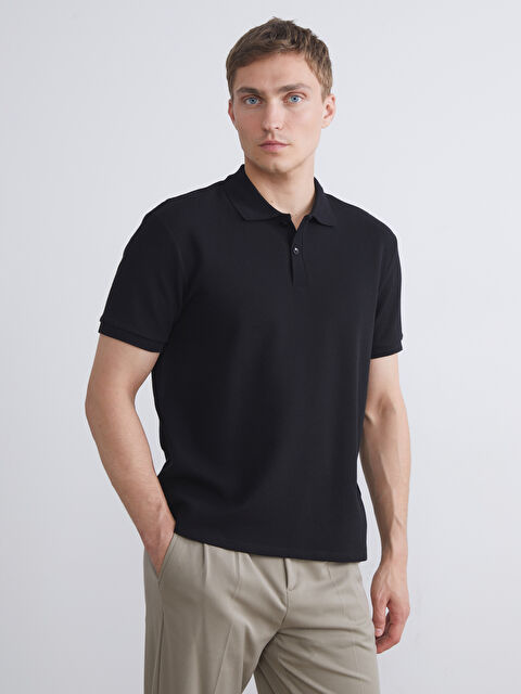 LCW Vision Polo Yaka Erkek Tişört - S5S212Z8-CVL