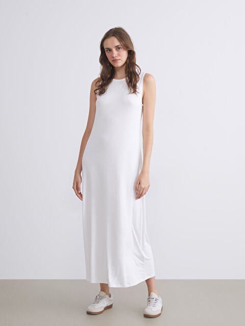 LCW Modest Bisiklet Yaka Elbise Astarı - S5S233Z8-EEW