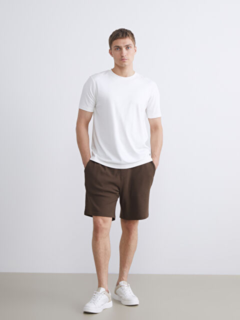 LCW Vision Standart Kalıp Penye Erkek Şort - S5S380Z8-1FY