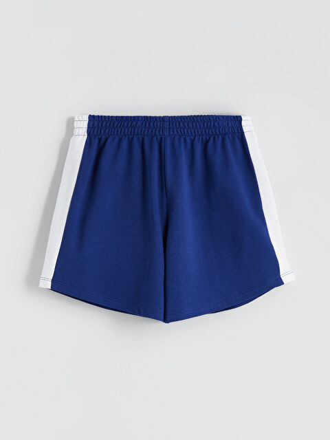 LCW Kids Beli Lastikli Kız Çocuk Şort - S5S400Z4-HKW