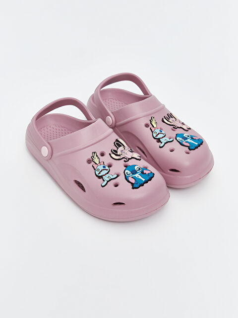 LCW STEPS Lilo ve Stitch Baskılı Kız Çocuk Sabo Terlik - S5S443Z4-Z1C