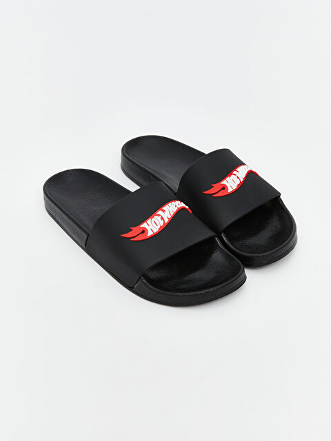 LCW STEPS Hot Wheels Baskılı Erkek Çocuk Terlik - S5S466Z4-UBQ