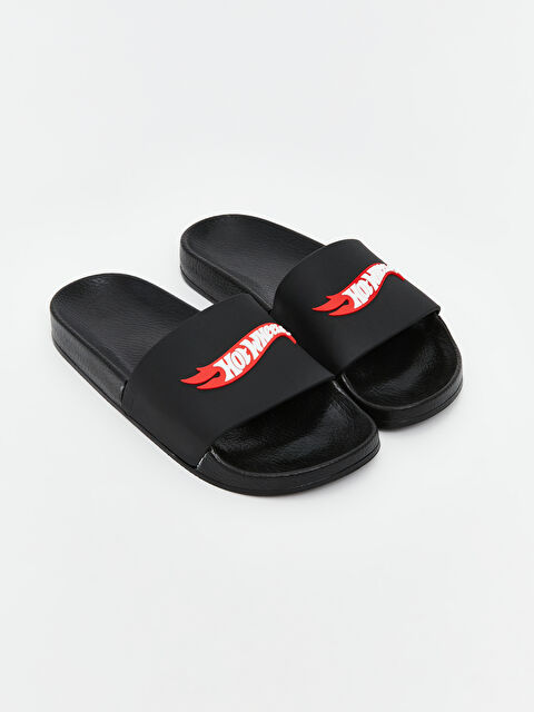 LCW STEPS Hot Wheels Baskılı Erkek Çocuk Terlik - S5S467Z4-UBQ