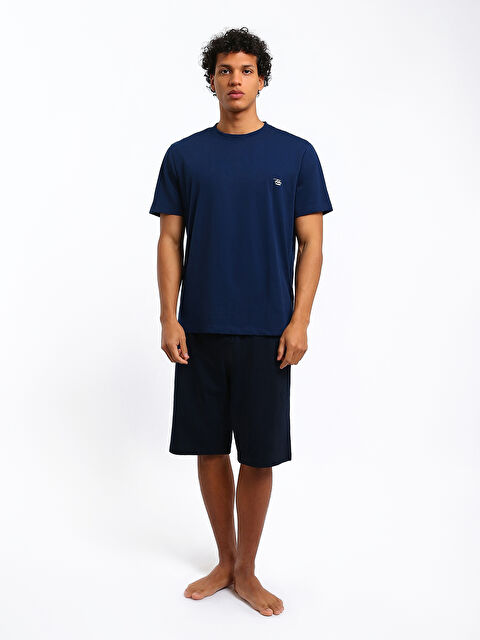 LC WAIKIKI Regular Fit Men's Short Pyjama Set - S5S558Z8-RFF