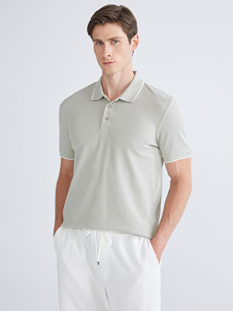 SOUTHBLUE Polo Yaka Erkek Tişört - S5S577Z8-YCU