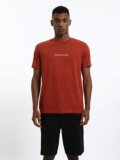 LC WAIKIKI طقم بيجامة قصير عادي للرجال - S5S655Z8-H3H