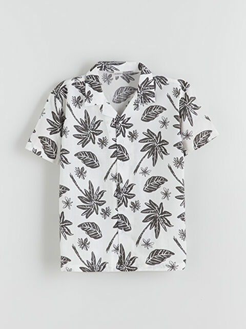 LCW Kids Desenli Erkek Çocuk Gömlek - S5S830Z4-LRW