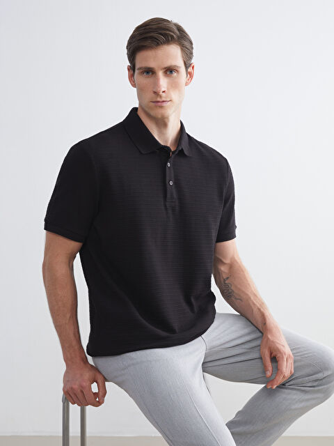 LCW Vision Polo Yaka Erkek Tişört - S5S833Z8-CVL