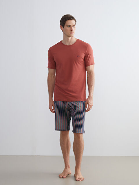 LC WAIKIKI Standart Kalıp Erkek Pijama Alt Şort - S5S977Z8-LSJ