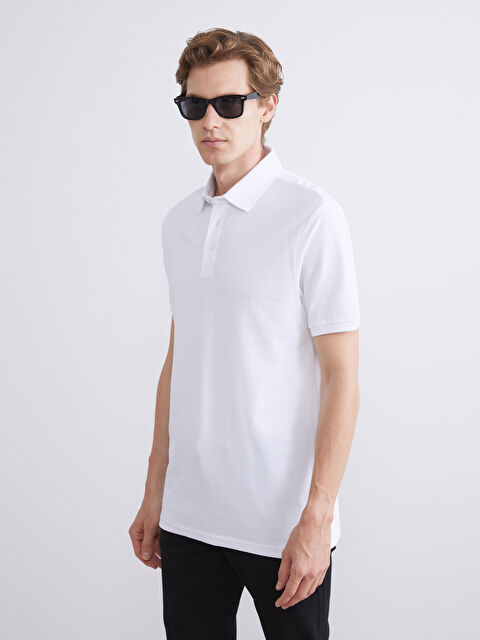 LCWAIKIKI Classic Polo Yaka Pike Erkek Tişört - S5SA54Z8-Q6K