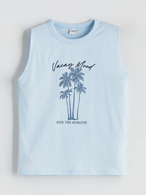 LCW Kids Baskılı Erkek Çocuk Atlet - S5SA90Z4-QXE