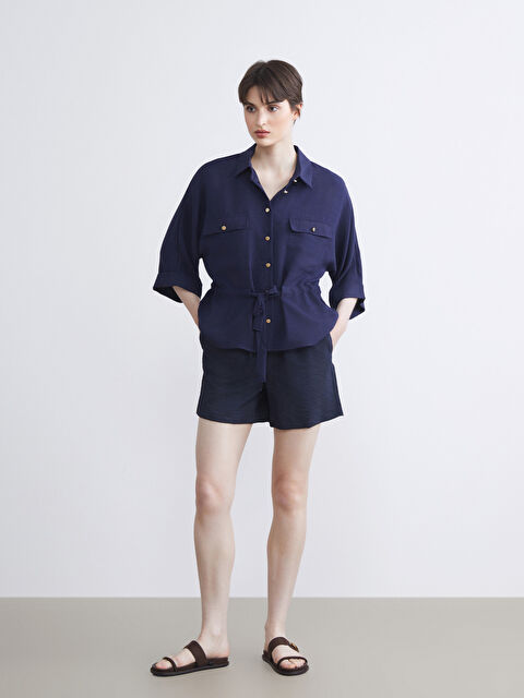 LCW Vision Beli Lastikli Kadın Şort - S5SA91Z8-ZKF