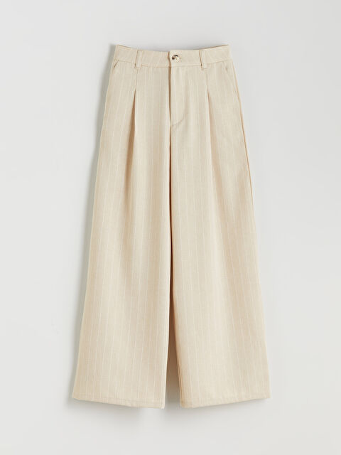 LCW Kids Wideleg Pileli Kız Çocuk Pantolon - S5SB01Z4-SYY