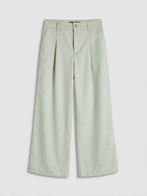 LCW Kids Wideleg Pileli Kız Çocuk Pantolon - S5SB01Z4-SYY