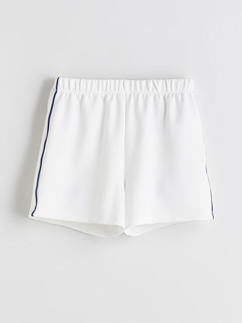 LCW Kids Beli Lastikli Kız Çocuk Şort - S5SB08Z4-FDU