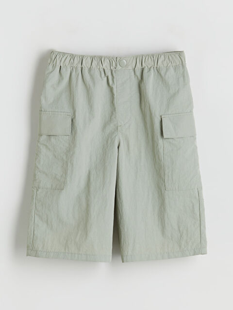 LCW Kids Шорты карго для мальчиков с эластичным поясом
