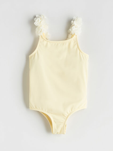 LCW Kids U Yaka Kız Çocuk Mayo - S5SE57Z1-FTY