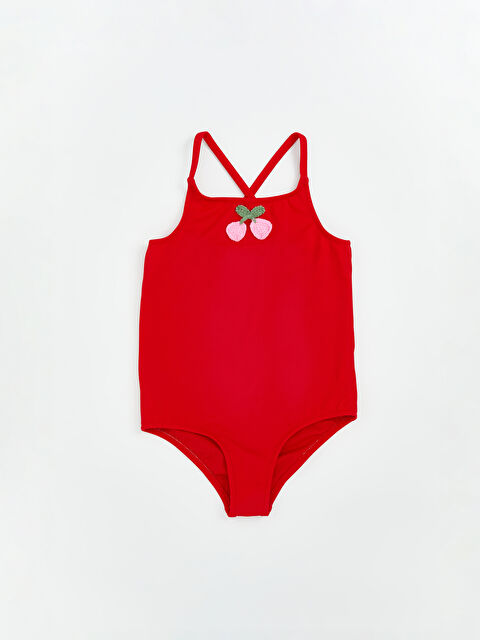 LCW Kids Uv Korumalı Kız Çocuk Mayo - S5SE73Z1-HMW