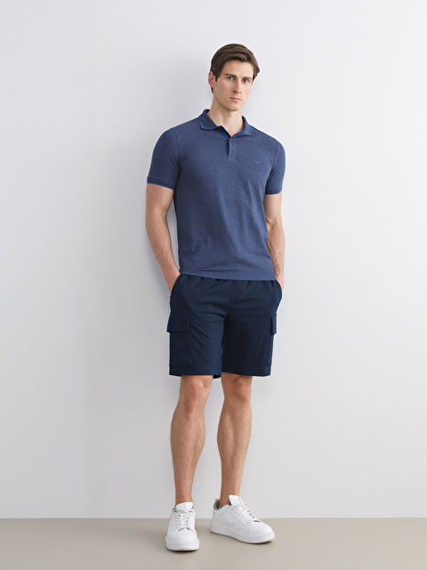 LCWAIKIKI Classic Standart Kalıp Erkek Kargo Şort - S5SF45Z8-DWP