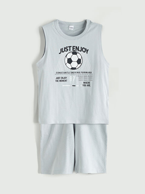 LCW Kids Майка и шорты для мальчиков с принтом