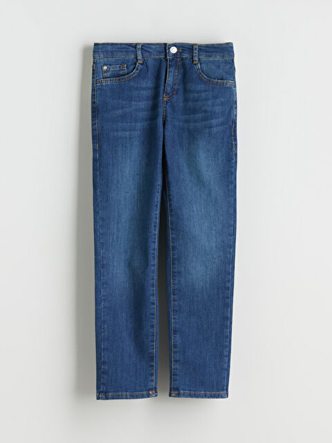 LCW Kids Slim Fit Erkek Çocuk Jean Pantolon - S5SF97Z4-507