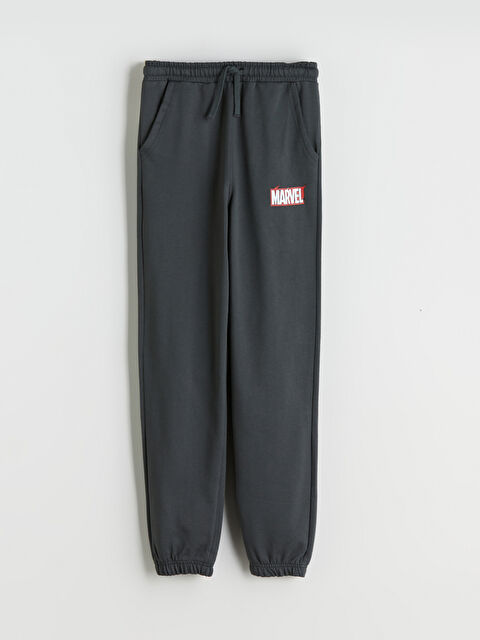 LCW Kids Beli Lastikli Marvel Baskılı Erkek Çocuk Jogger Eşofman Altı - S5SG72Z4-R4Q