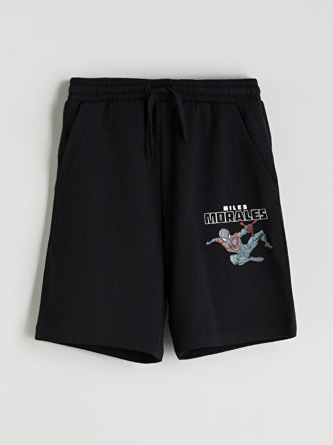 LCW Kids Шорты для мальчиков с принтом Человека-паука