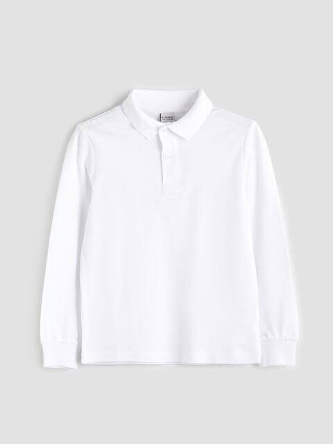 LCW Kids Polo Yaka Erkek Çocuk Tişört - S40737Z4-Q6K
