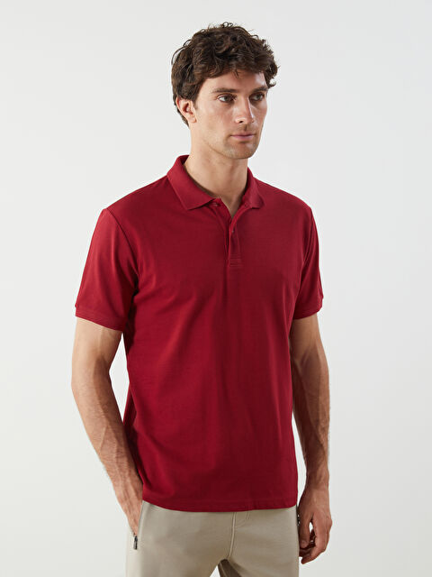 LCWAIKIKI Classic Polo Yaka Kısa Kollu Pike Erkek Tişört