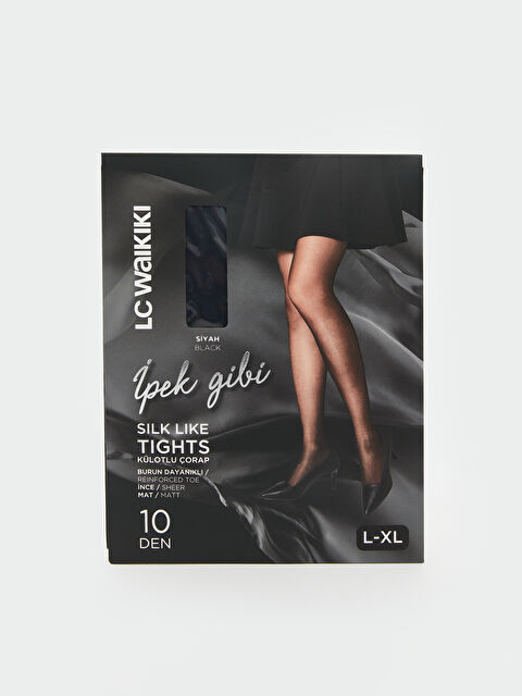 LCW DREAM 10 Denye Mat Kadın Külotlu Çorap - S4HG03Z8-CVL